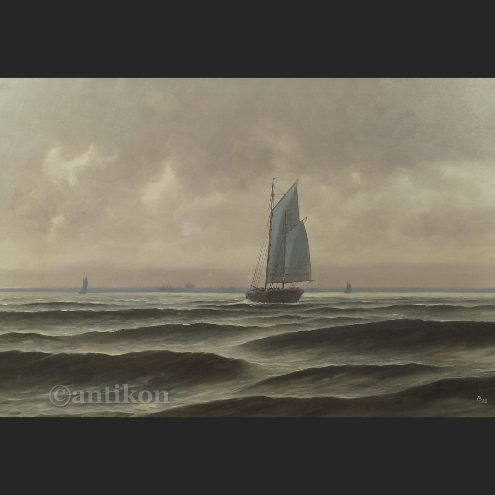 Obraz samotny biały żagiel wielki do salonu 