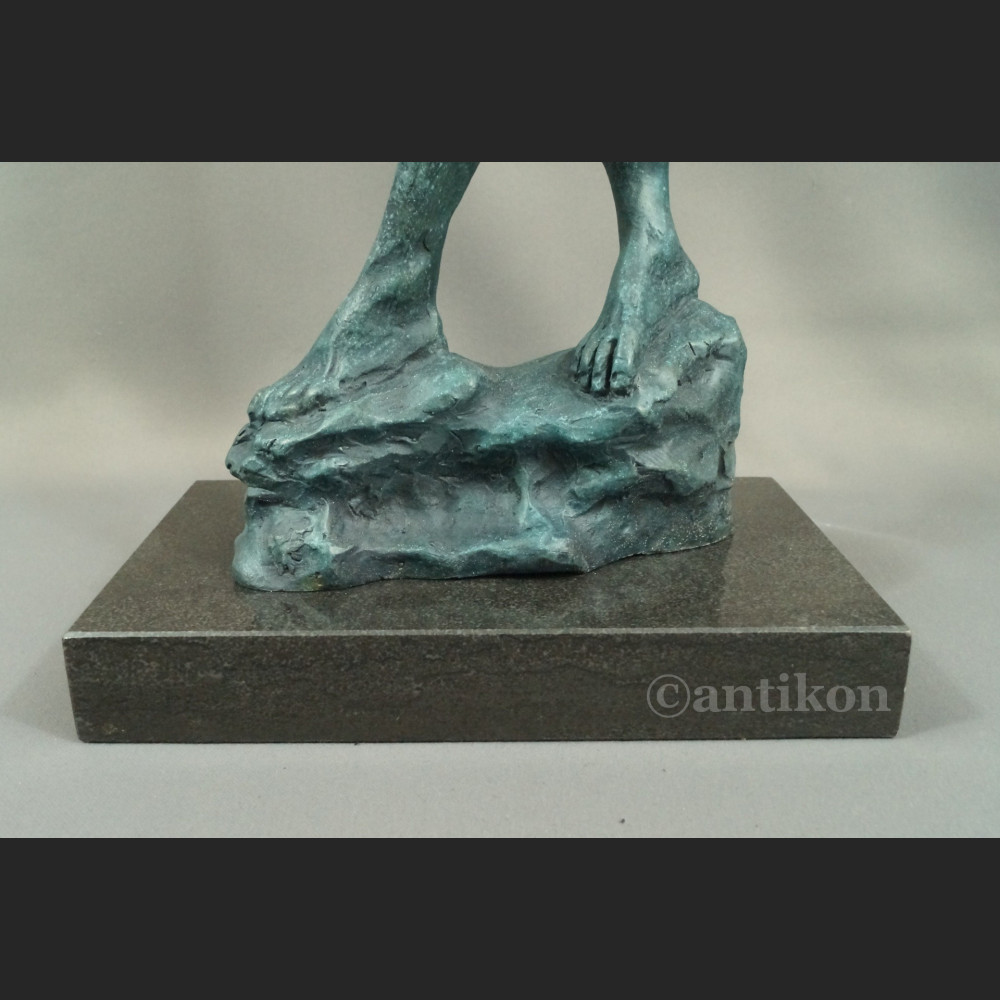 Rzeźba  A. Rodin  Adam piękny duży posąg z brązu  Rzeźba  A. Rodin  Adam piękny duży posąg z brązu