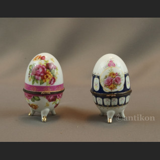 Jajo  porcelanowa szkatuła para 