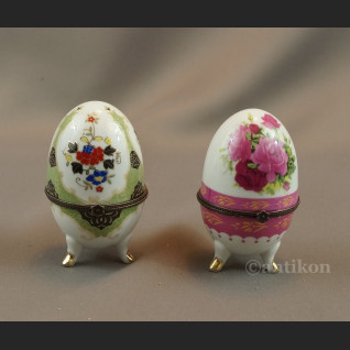 Jajko  porcelanowe szkatułka na biżuterię