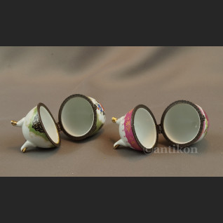 Jajko  porcelanowe szkatułka na biżuterię