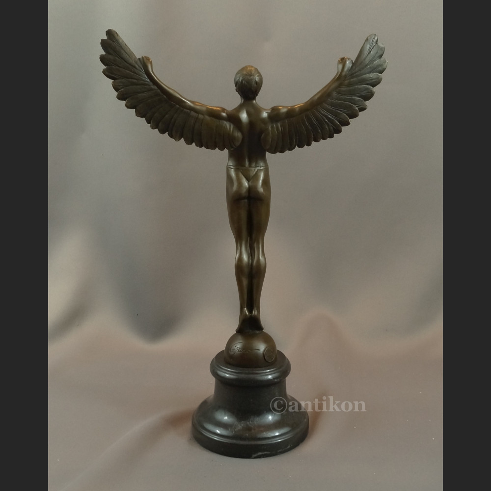 Ikar figura z prawdziwego brązu Ikar figura z prawdziwego brązu