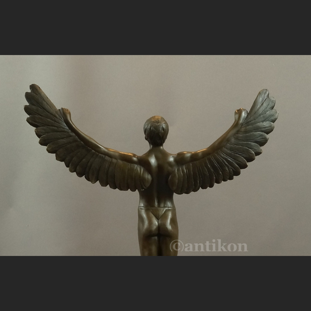 Ikar figura z prawdziwego brązu Ikar figura z prawdziwego brązu