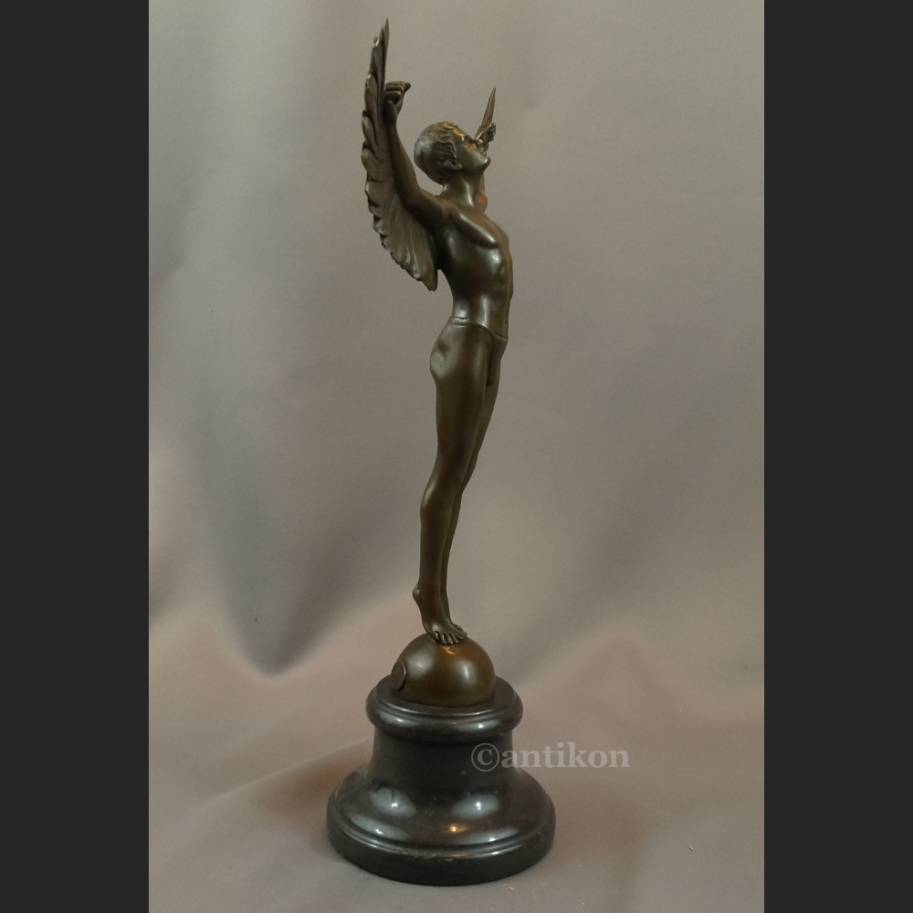 Ikar figura z prawdziwego brązu Ikar figura z prawdziwego brązu