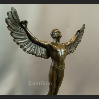 Ikar figura z prawdziwego brązu Ikar figura z prawdziwego brązu
