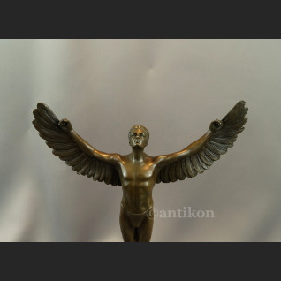 Ikar figura z prawdziwego brązu Ikar figura z prawdziwego brązu
