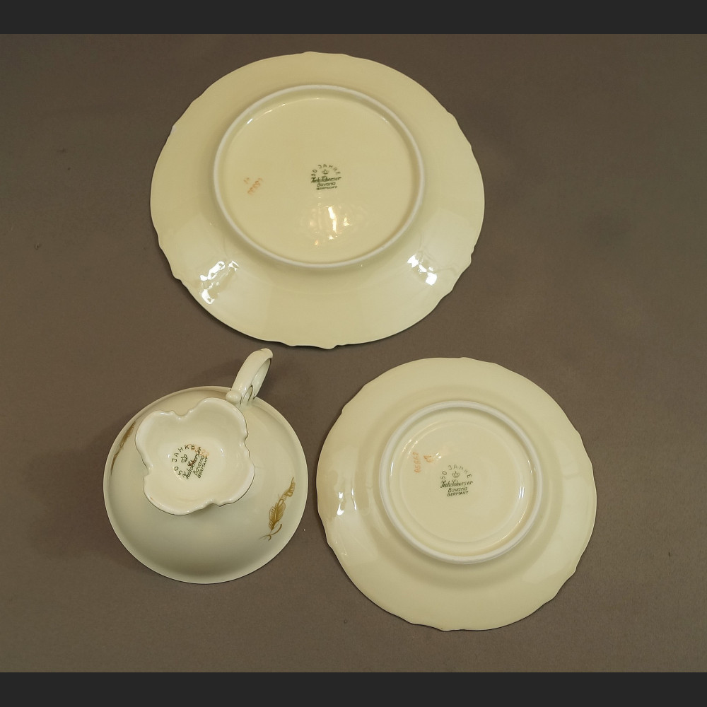 Stara filiżanka Bavaria porcelanowe trio Stara filiżanka Bavaria porcelanowe trio