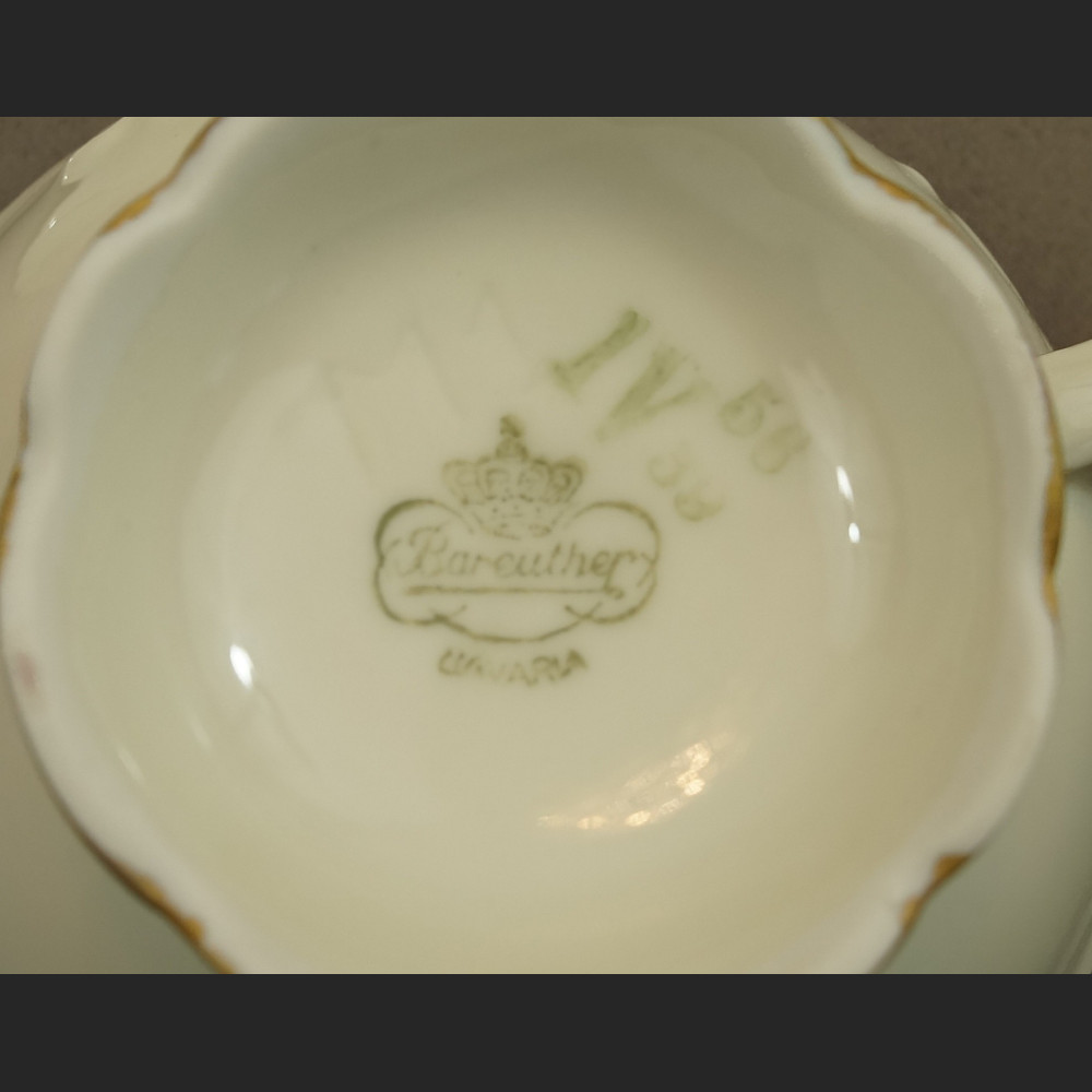 Antyczna filiżanka porcelanowa stara bawarska porcelana  Antyczna filiżanka porcelanowa stara bawarska porcelana