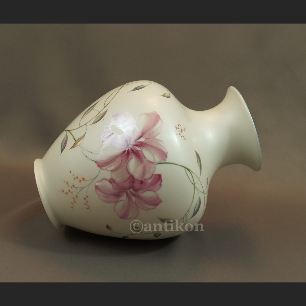 Wazon Rosenthal ręcznie malowany biały Wazon Rosenthal ręcznie malowany biały