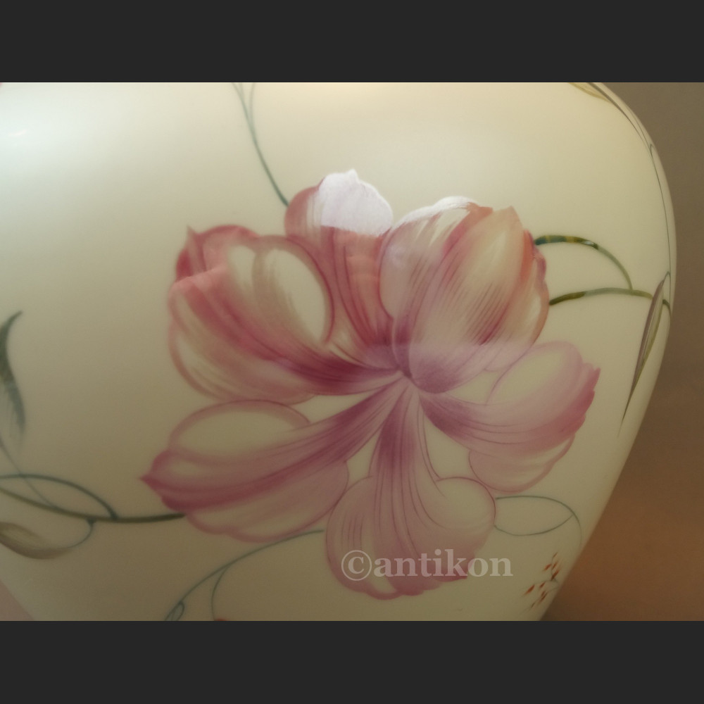 Wazon Rosenthal ręcznie malowany biały Wazon Rosenthal ręcznie malowany biały