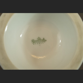 Wazon Rosenthal duży czarny z różą 