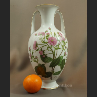 Wazon Rosenthal biały z różami duży Wazon Rosenthal biały z różami duży