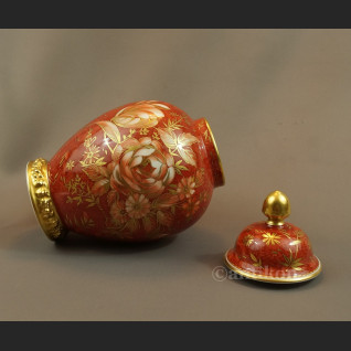 Wazon Rosenthal czerwona kula ręcznie malowana Wazon Rosenthal czerwona kula ręcznie malowana