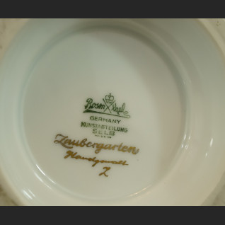 Wazon Rosenthal czerwona kula ręcznie malowana Wazon Rosenthal czerwona kula ręcznie malowana