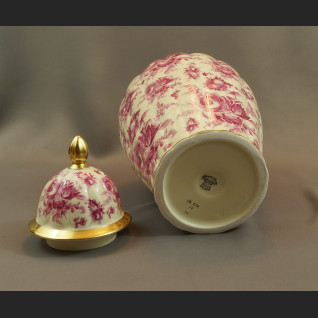 Wazon Thomas Ivory gr Rosenthal wielka amfora z różami Wazon Thomas Ivory gr Rosenthal wielka amfora z różami