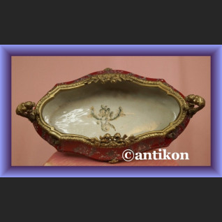 Żardiniera porcelanowa waza z syrenami 