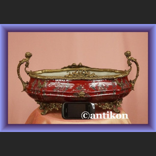 Żardiniera porcelanowa waza z syrenami 