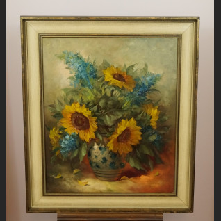 Słoneczniki obraz olejny do salonu