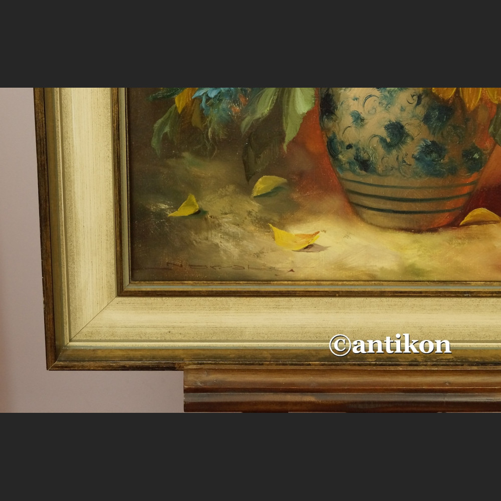 Słoneczniki obraz olejny do salonu  Słoneczniki obraz olejny do salonu