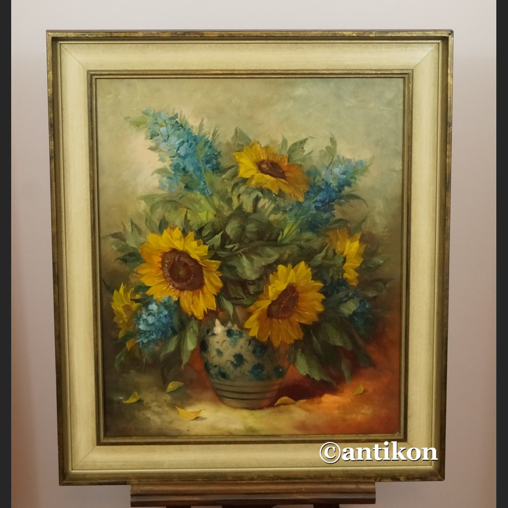 Słoneczniki obraz olejny do salonu  Słoneczniki obraz olejny do salonu