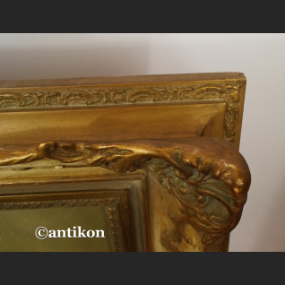 Malarstwo marynistyczne stary olej w pięknej ramie 