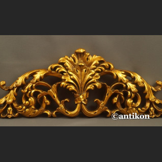 Zwieńczenie ażurowe złote wić roślinna nadproże Zwieńczenie ażurowe złote wić roślinna nadproże