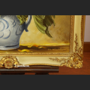 Słoneczniki w wazonie obraz olejny  Słoneczniki w wazonie obraz olejny