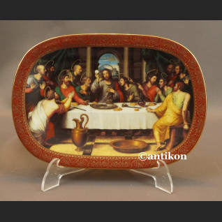 Ostatnia wieczerza talerz bawarska porcelana  Ostatnia wieczerza talerz bawarska porcelana