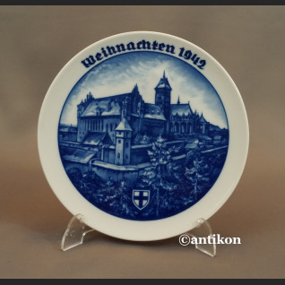 Rosenthal Zamek w Malborku 1942 r talerz kolekcjonerski