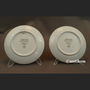 Seria talerzy Rosenthal Zima na ścianę 