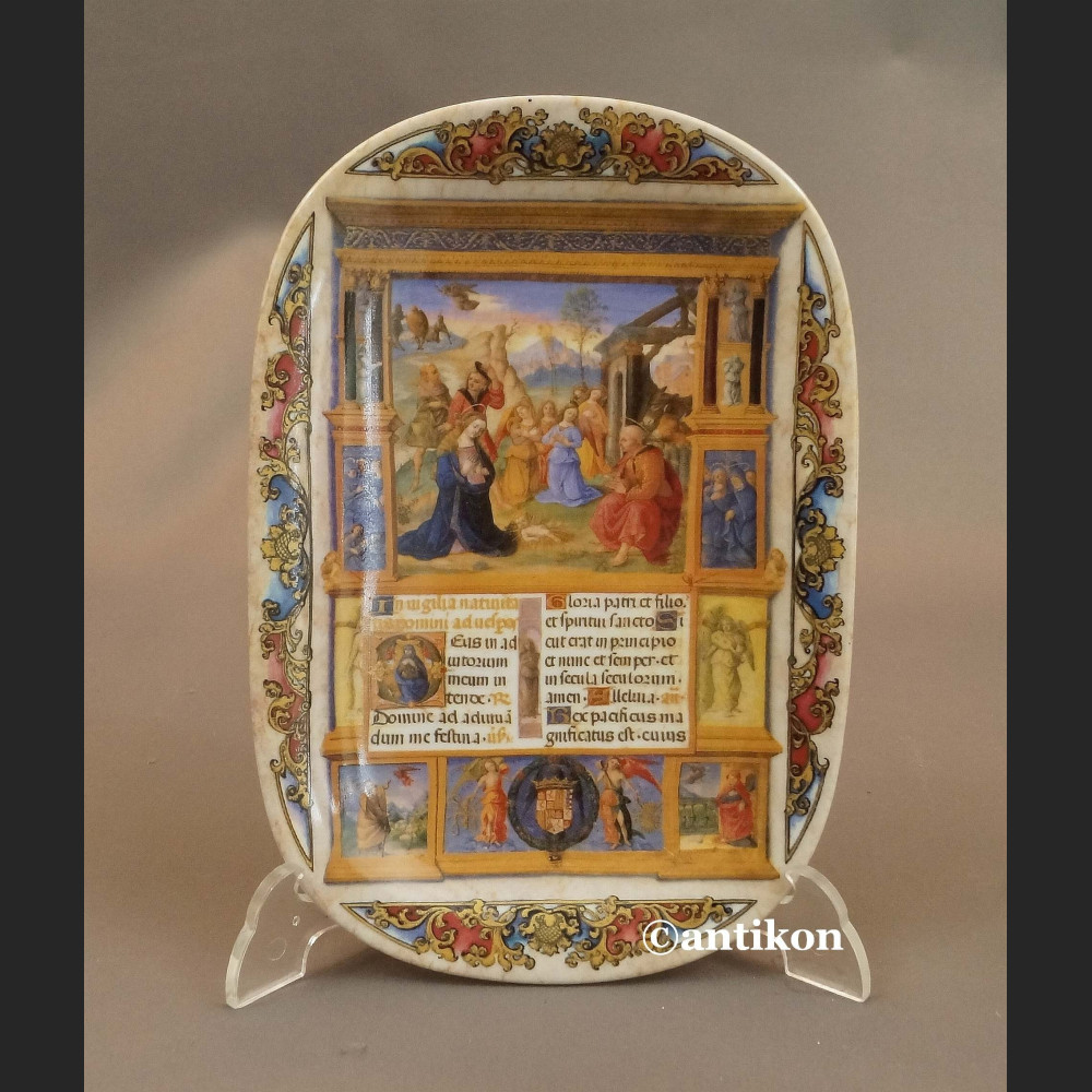 Talerze Biblioteka Apostolska Watykańska komplet