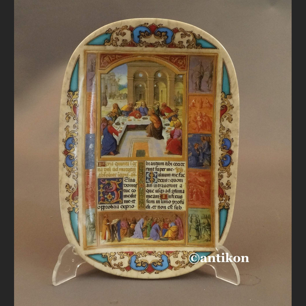 Talerze Biblioteka Apostolska Watykańska komplet