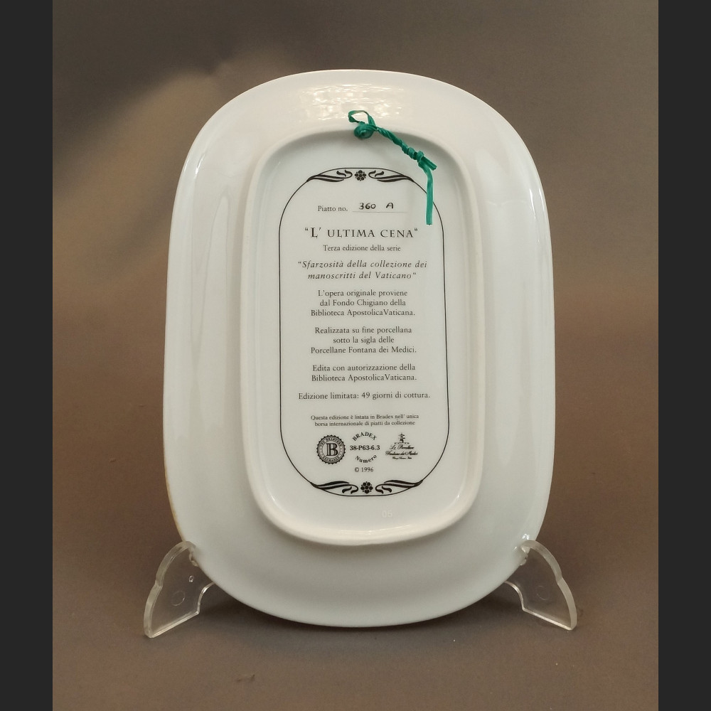 Talerze Biblioteka Apostolska Watykańska komplet