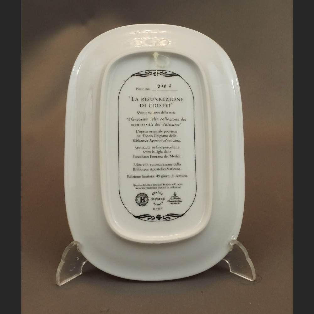 Talerze Biblioteka Apostolska Watykańska komplet