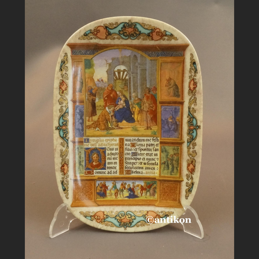 Talerze Biblioteka Apostolska Watykańska komplet