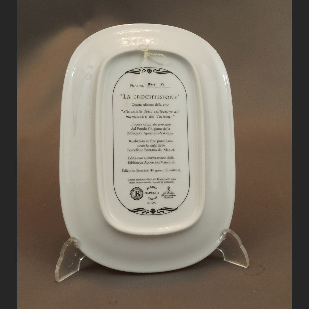 Talerze Biblioteka Apostolska Watykańska komplet