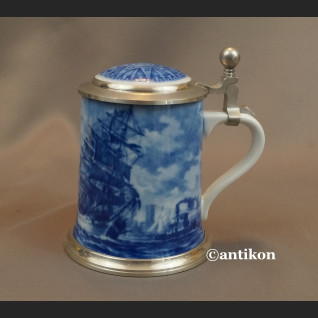 Prezent dla marynarza kufel kobalt Prezent dla marynarza kufel kobalt