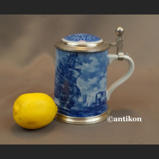 Prezent dla marynarza kufel kobalt Prezent dla marynarza kufel kobalt