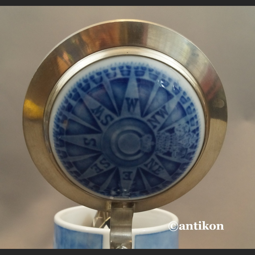 Prezent dla marynarza kufel kobalt Prezent dla marynarza kufel kobalt