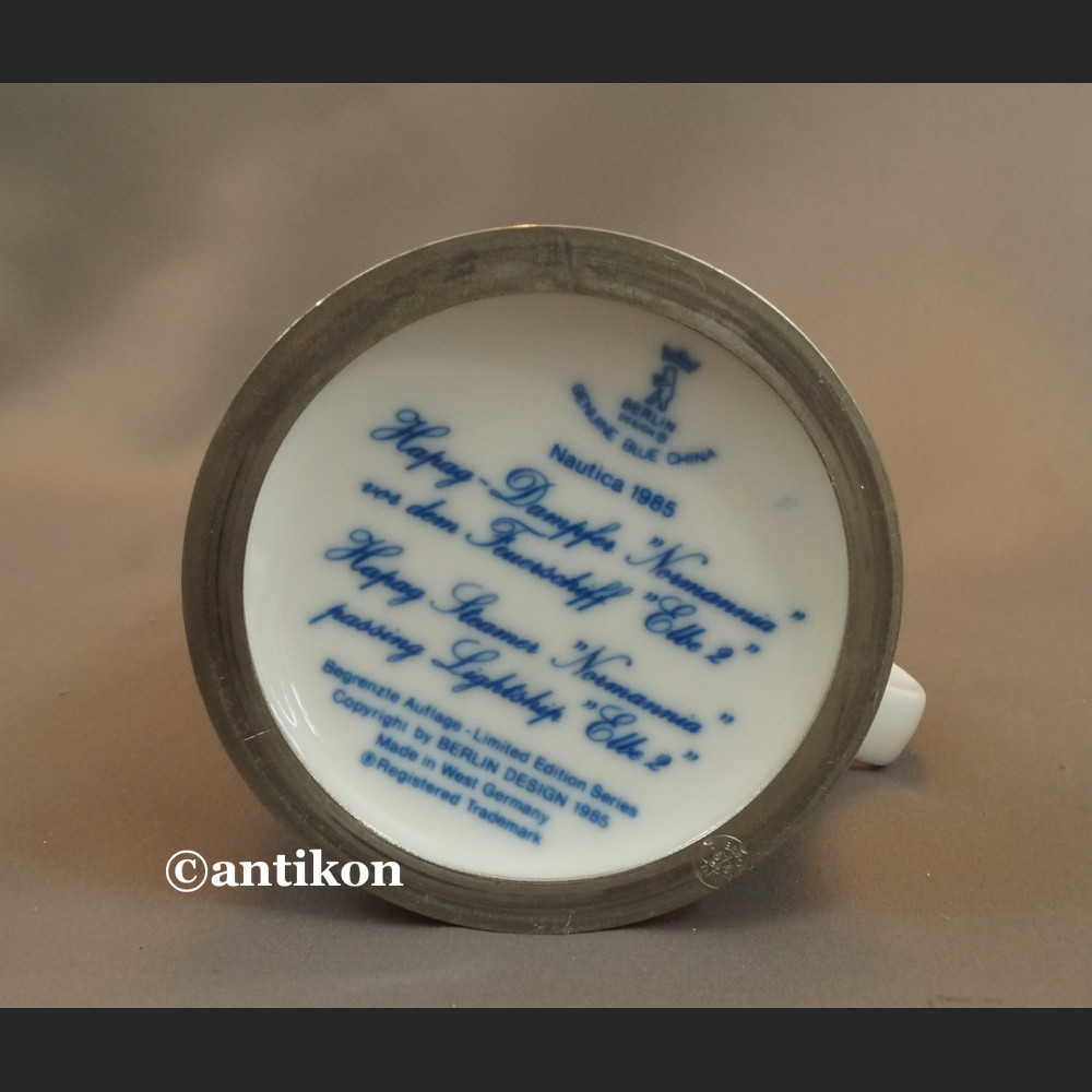 Kufel ze statkiem prezent dla marynarza 