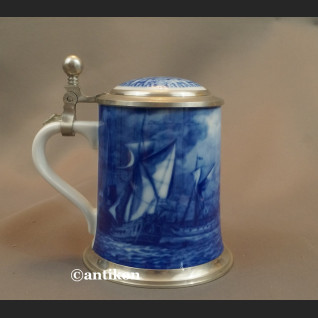 Prezent marynarski kufel porcelanowy do piwa Prezent marynarski kufel porcelanowy do piwa