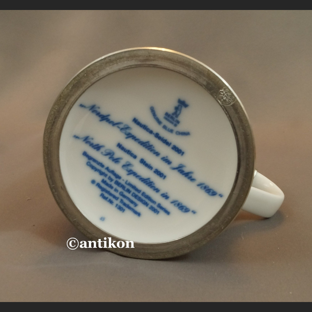 Prezent żeglarski kufel z żaglowcem Prezent żeglarski kufel z żaglowcem