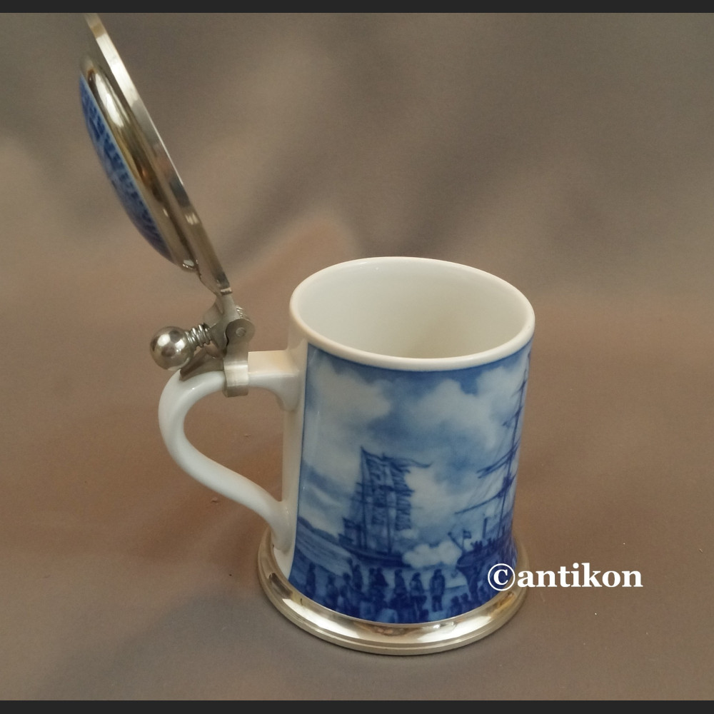 Prezent żeglarski kufel z żaglowcem Prezent żeglarski kufel z żaglowcem