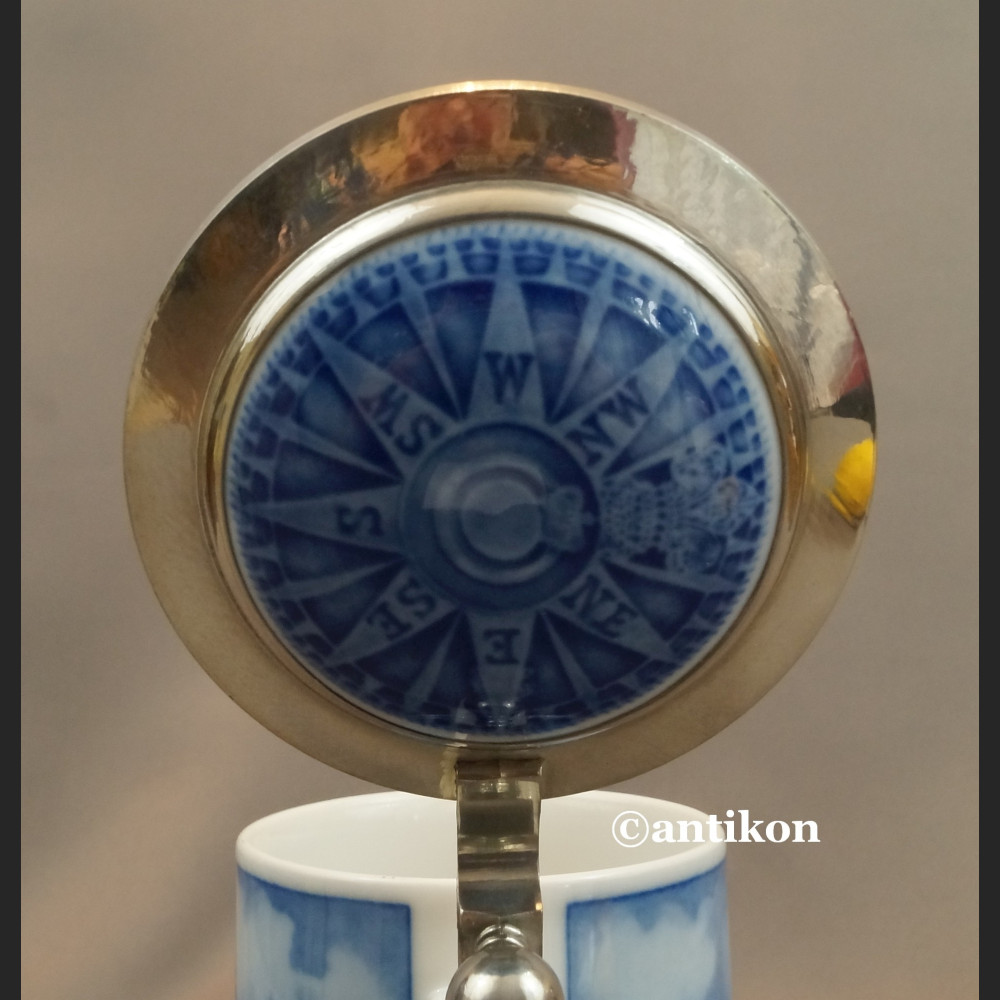 Prezent żeglarski kufel z żaglowcem Prezent żeglarski kufel z żaglowcem