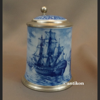 Kufle z żaglowcami prezenty dla marynarzy 