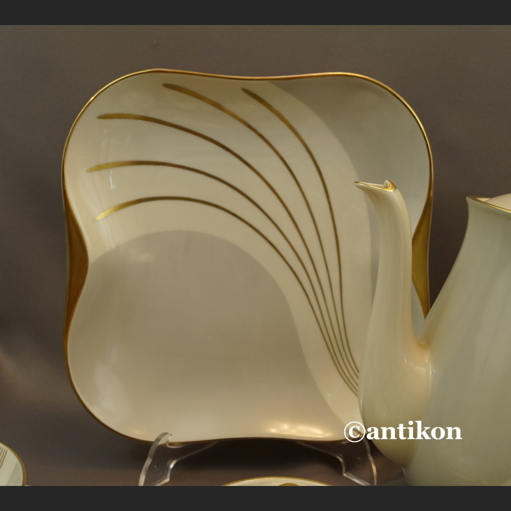 Serwis art deco bawarska porcelana Edelstein Serwis art deco bawarska porcelana Edelstein