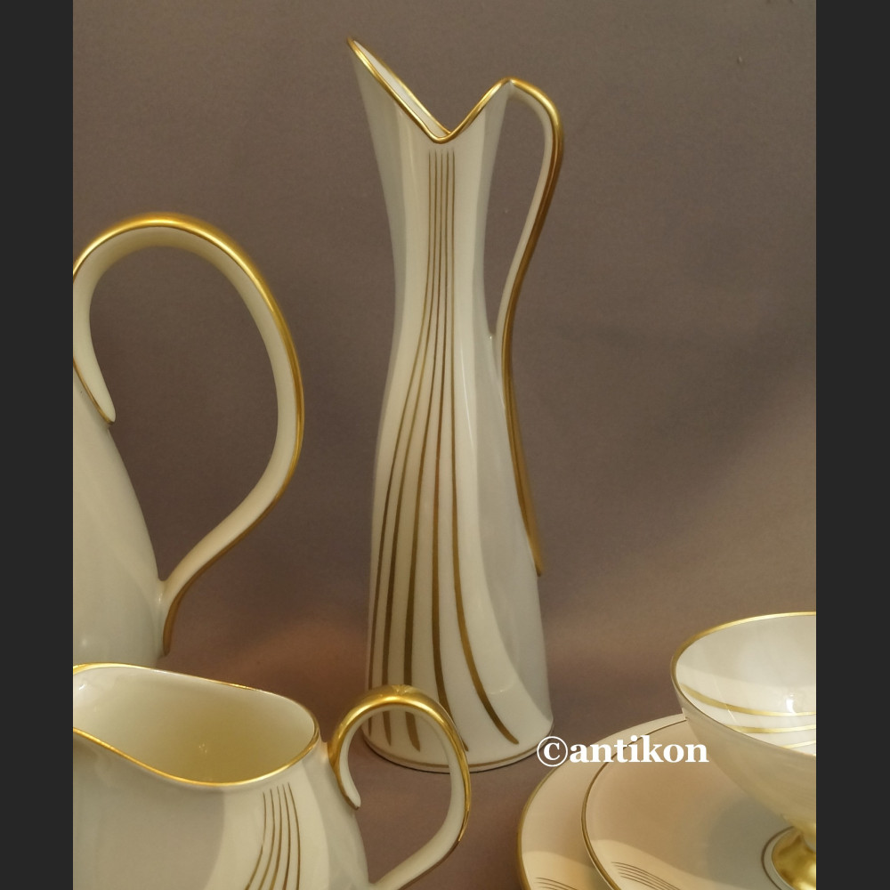 Serwis art deco bawarska porcelana Edelstein Serwis art deco bawarska porcelana Edelstein