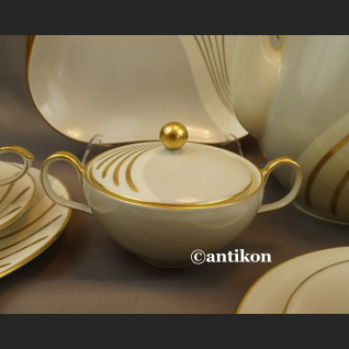 Serwis art deco bawarska porcelana Edelstein Serwis art deco bawarska porcelana Edelstein