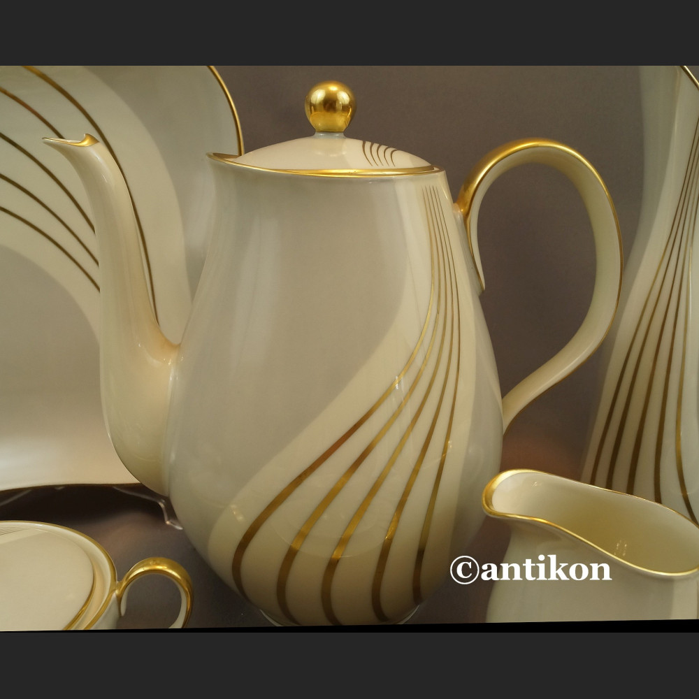 Serwis art deco bawarska porcelana Edelstein Serwis art deco bawarska porcelana Edelstein