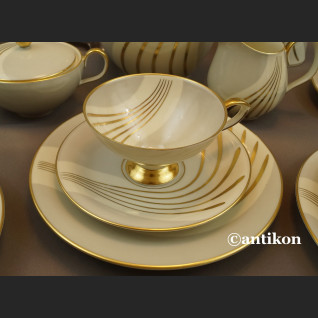Serwis art deco bawarska porcelana Edelstein Serwis art deco bawarska porcelana Edelstein